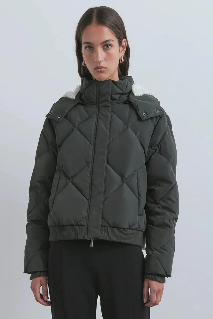 Anonymous Puffer Dark Khaki
