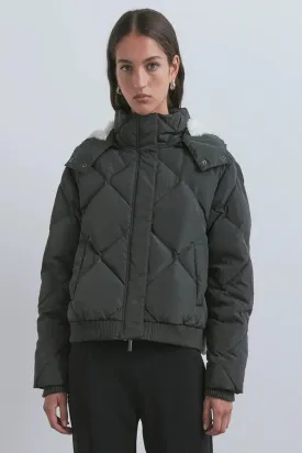 Anonymous Puffer Dark Khaki