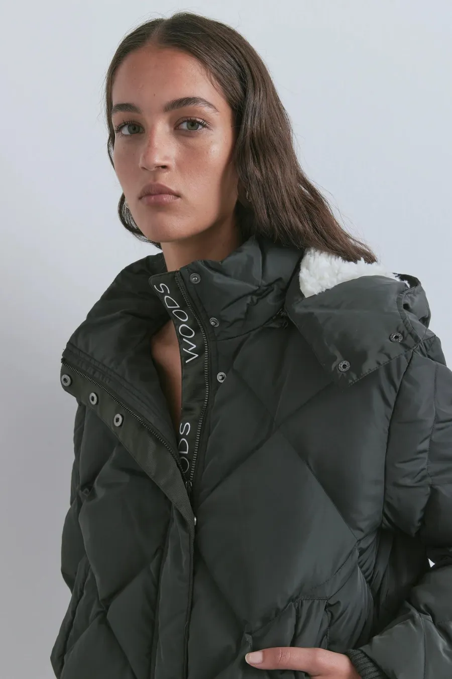Anonymous Puffer Dark Khaki