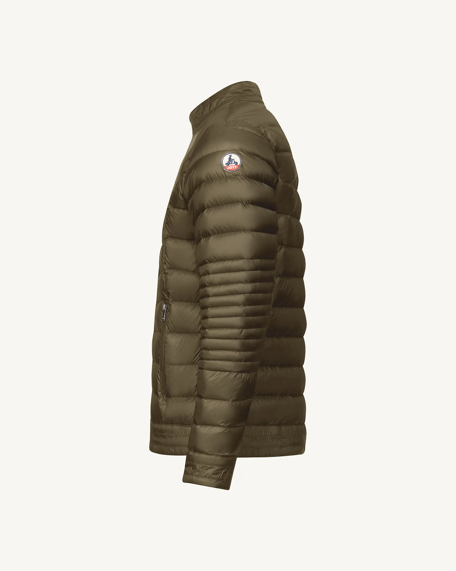Army David biker fit puffer jacket