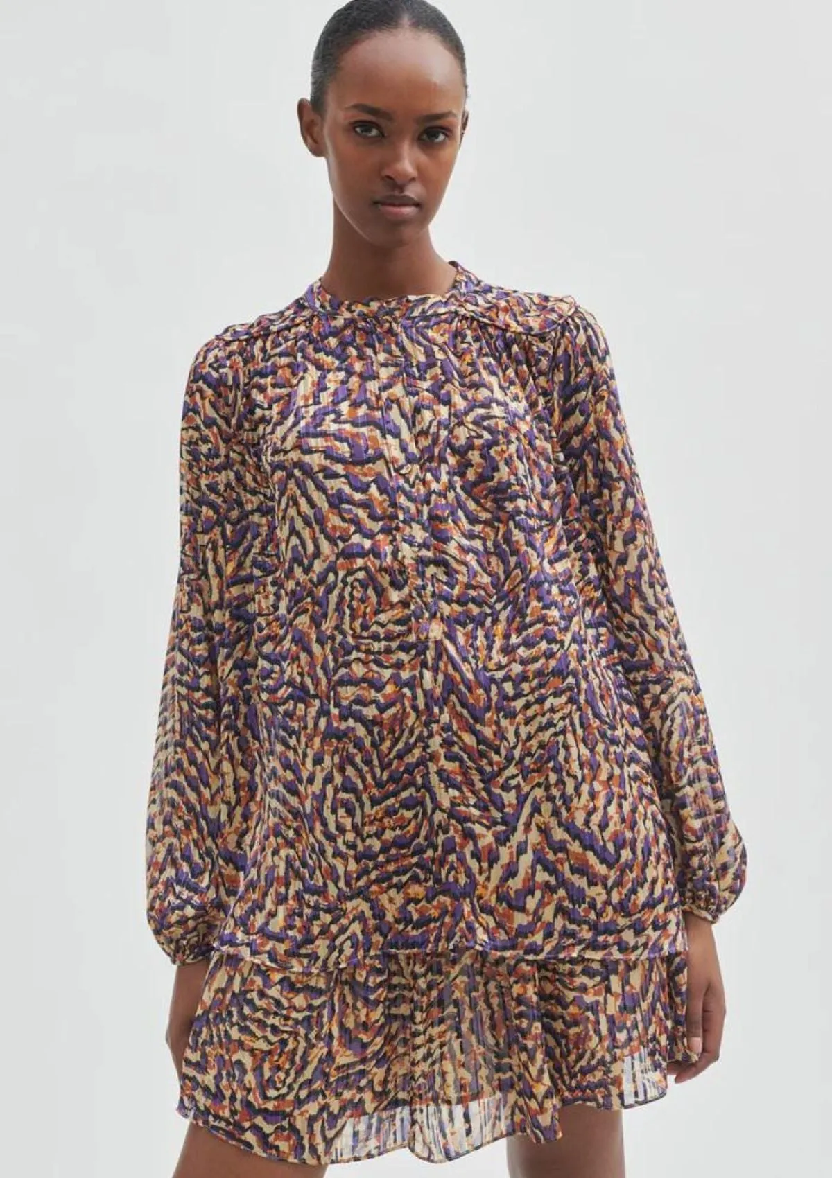 Aude Colourful Blouse | Second Female