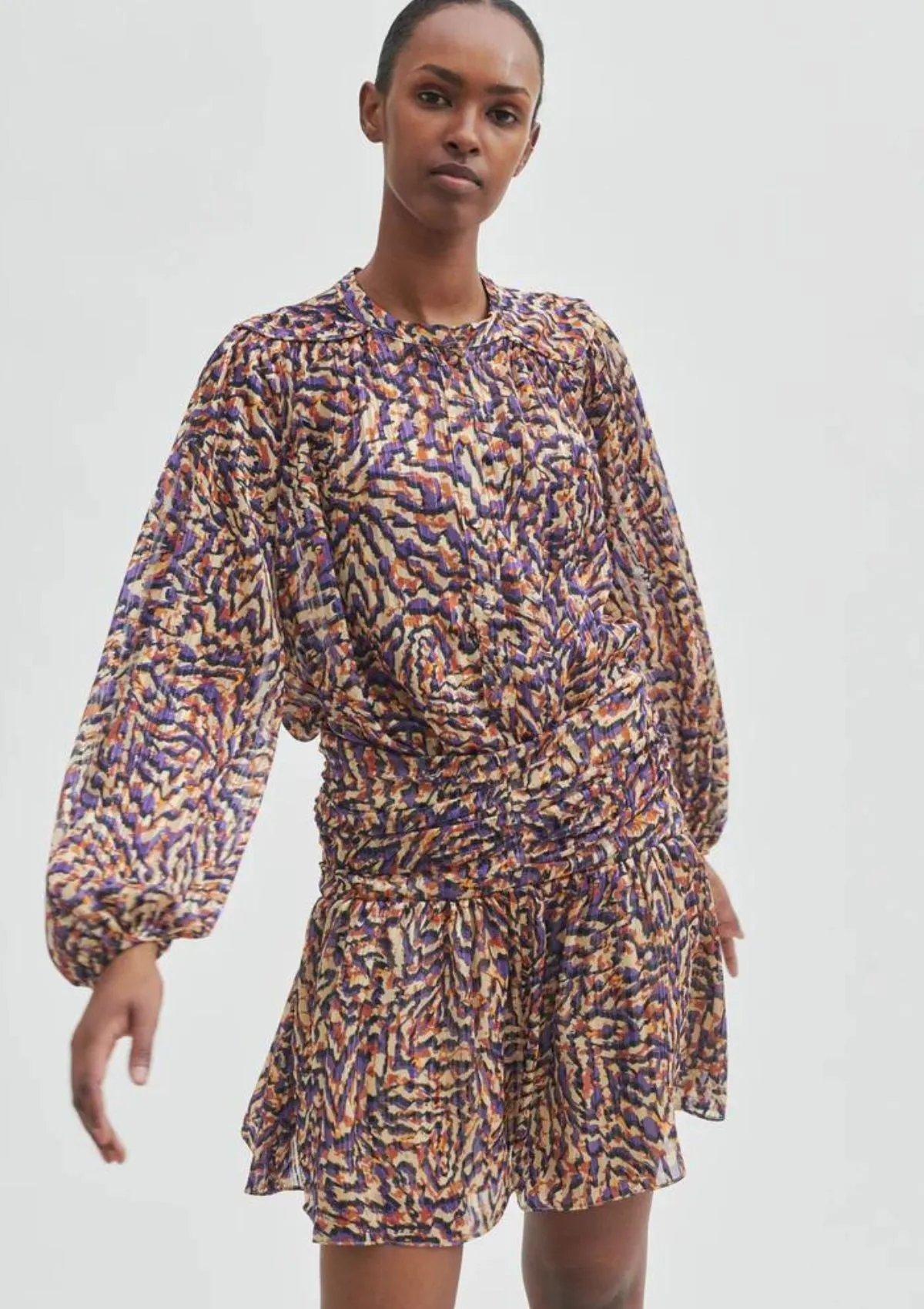 Aude Colourful Blouse | Second Female