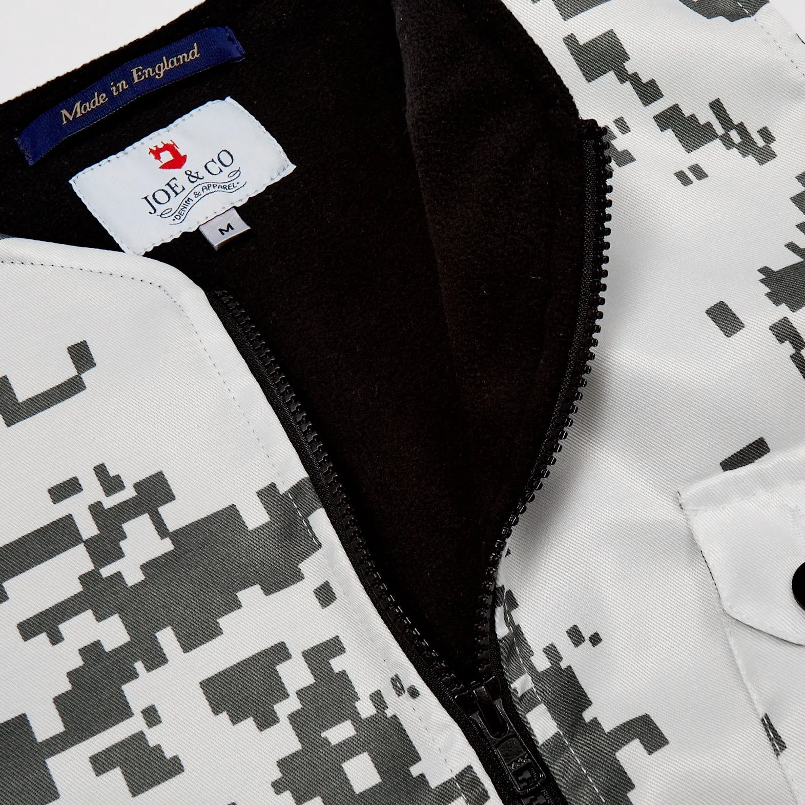 Brompton 2 White MO5 Digi Snow Camo Gilet