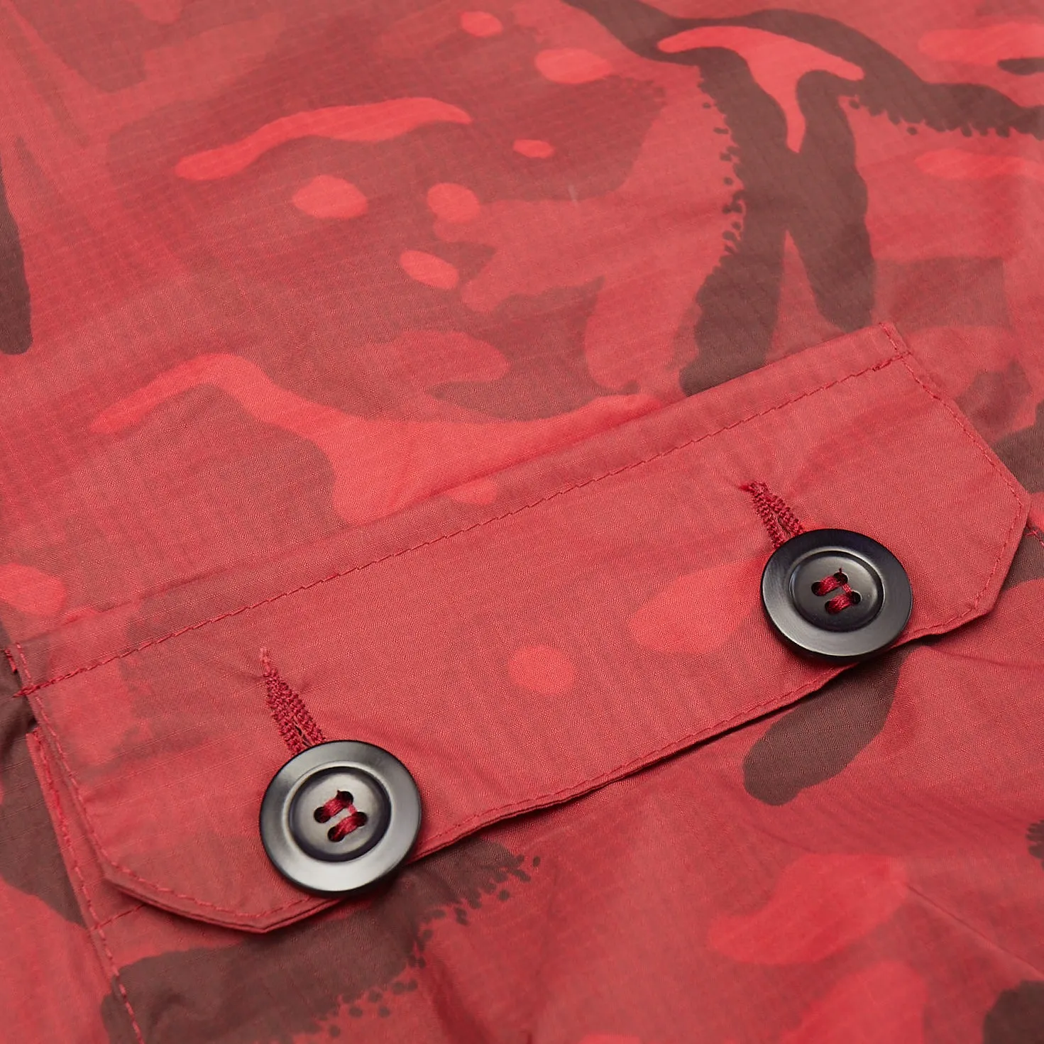 Brompton Red & Black Camo Ripstop Gilet