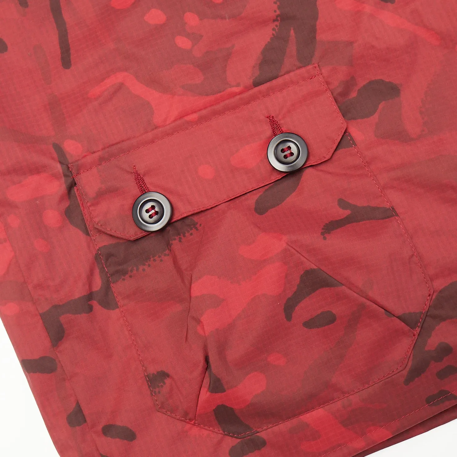 Brompton Red & Black Camo Ripstop Gilet