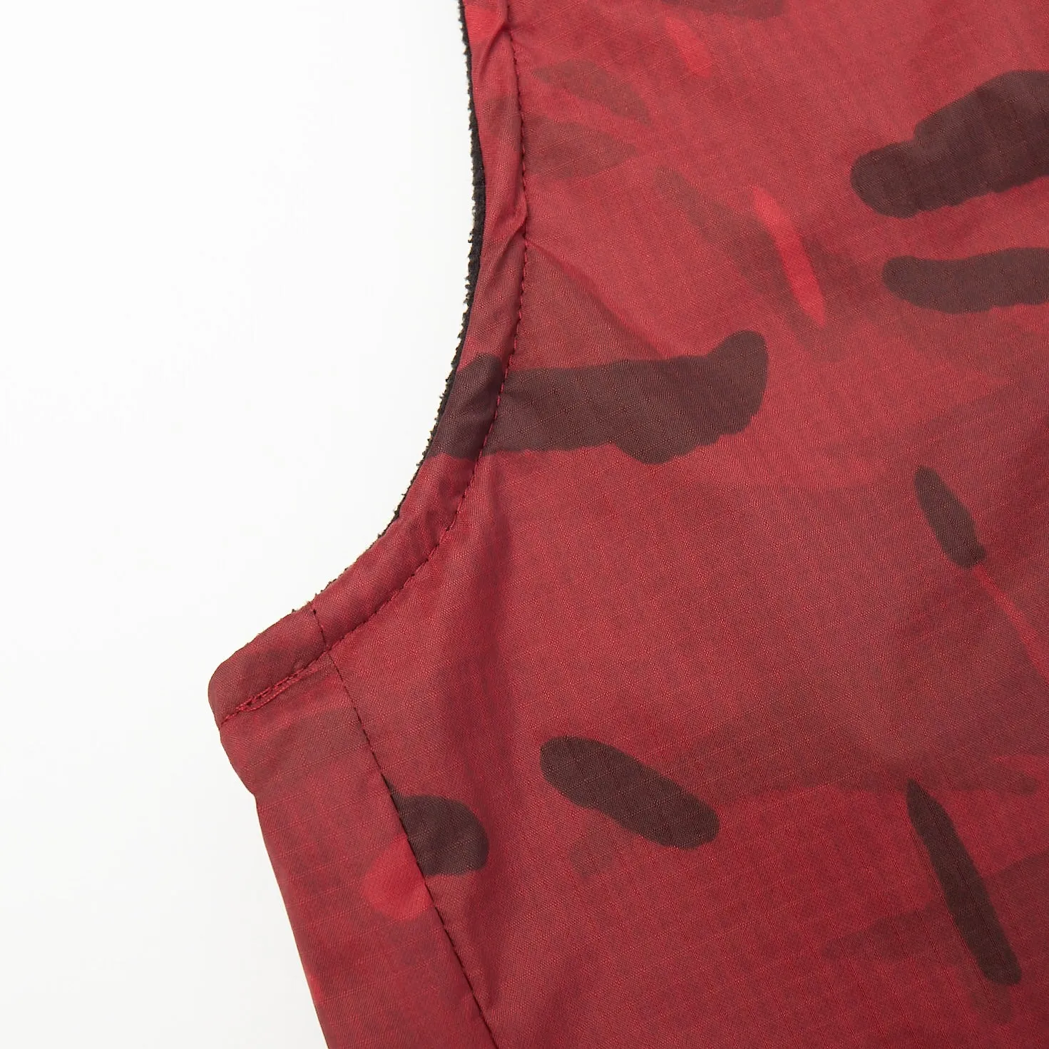 Brompton Red & Black Camo Ripstop Gilet