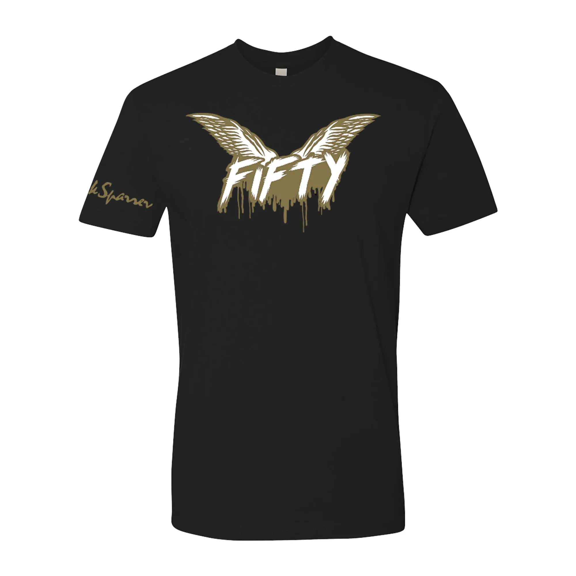 Cock Sparrer - Gold Fifty - Black - T-Shirt