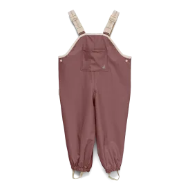 Crywolf Rain Overalls - Mauve