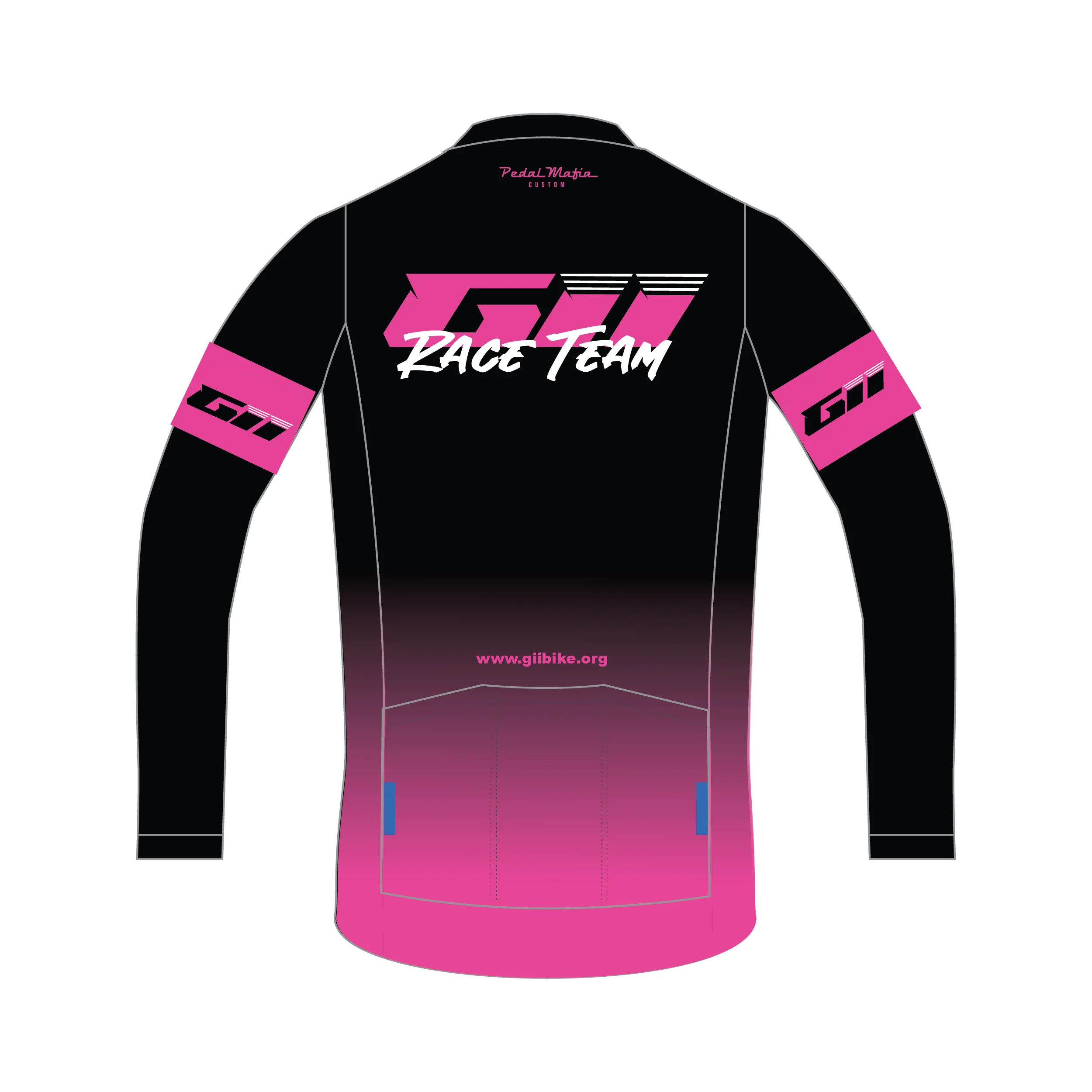 Custom Thermal Jacket - Gii Race Team Black Pink