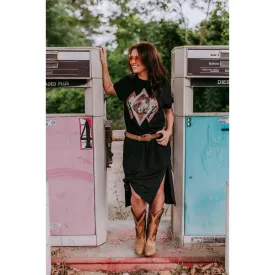 Desperado Sequin Tee Dress