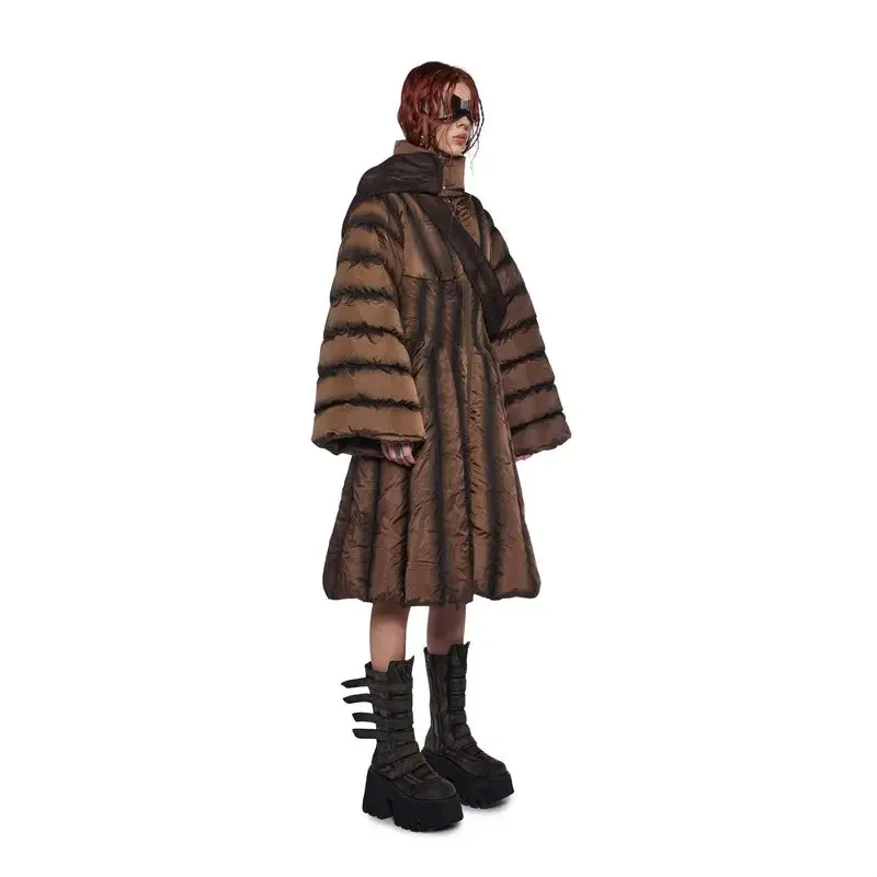 Fader Puffer Jacket and Scarf TT1