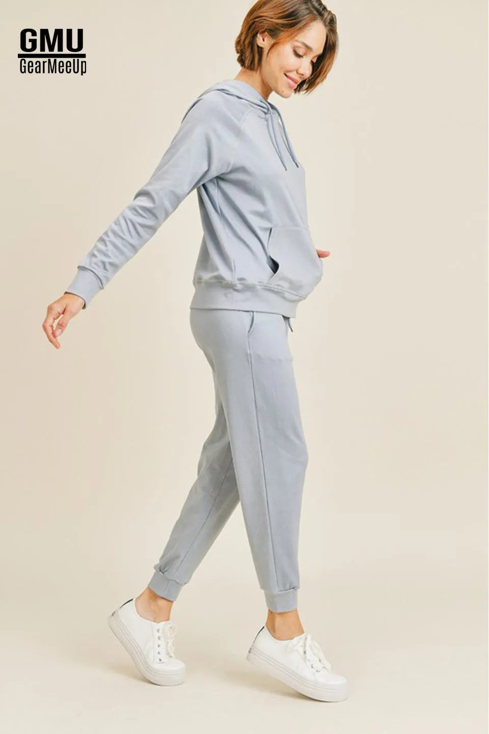 Fleece-Lined Pullover and Jogger Set