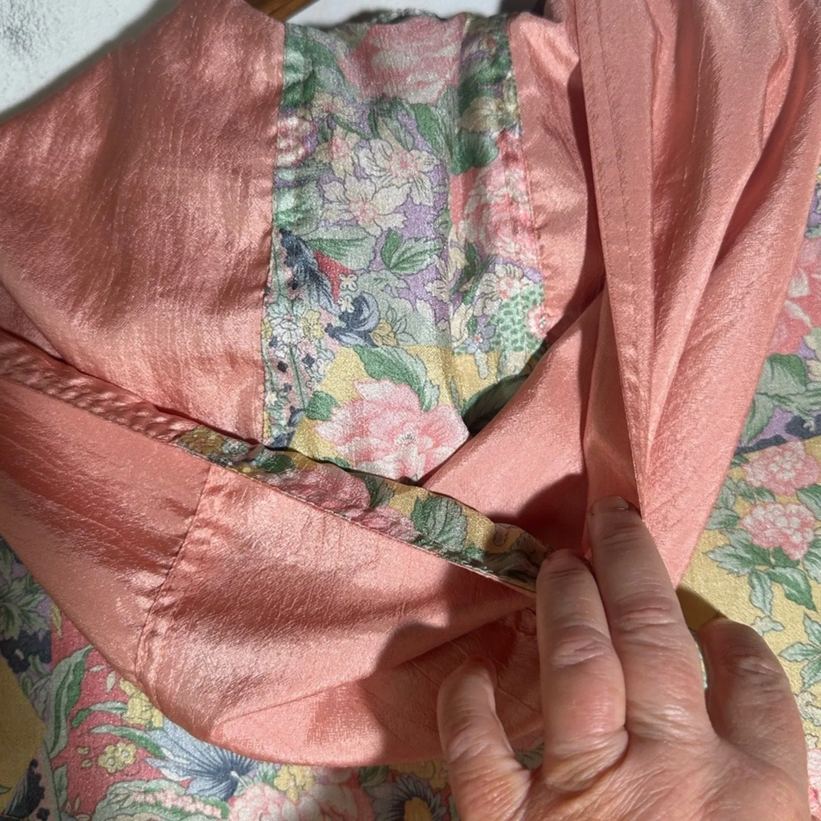Floral Patchwork Hooded Jacket