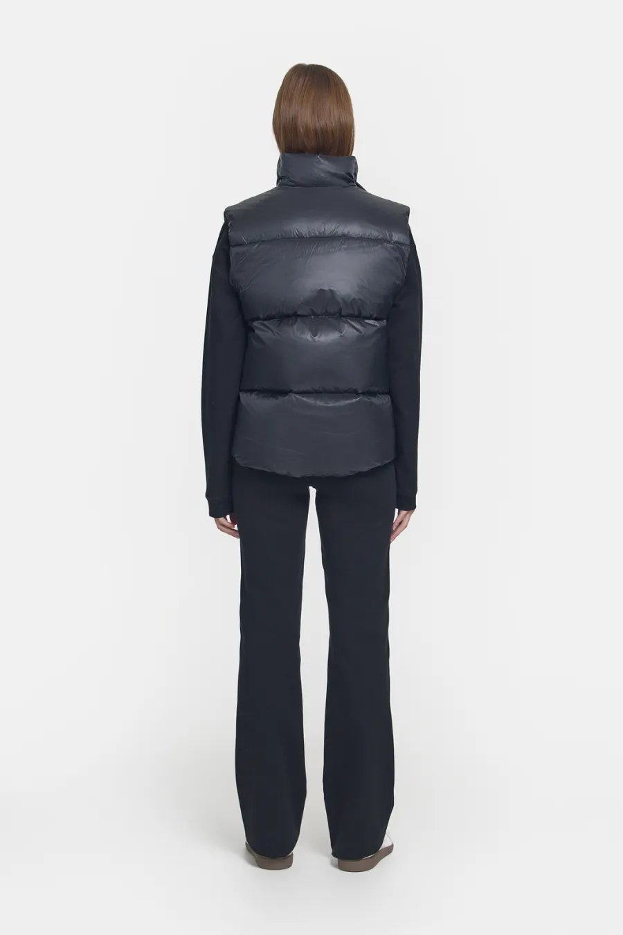 Galactic Puffer Vest Black