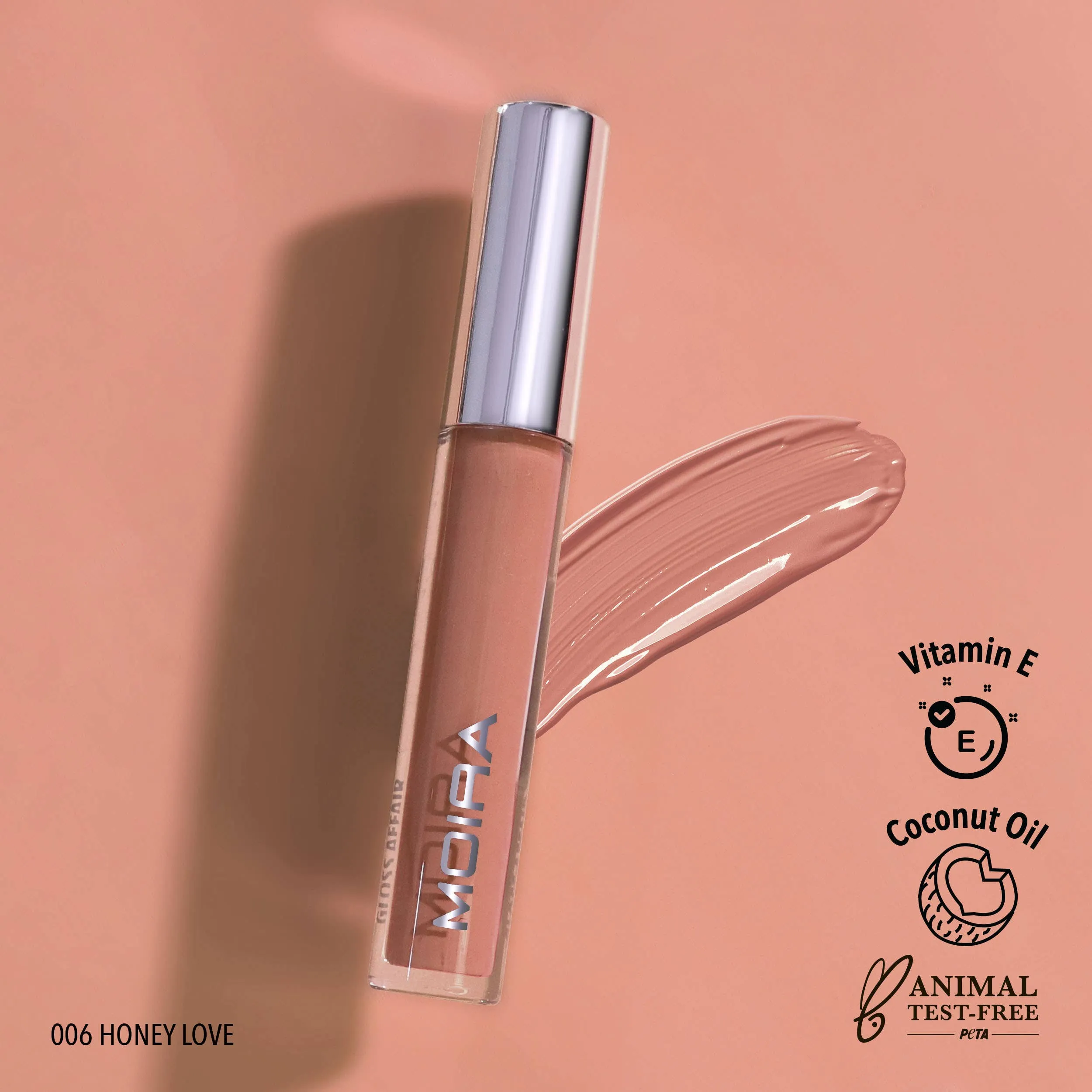 Gloss Affair Lip Gloss (006, Honey Love)
