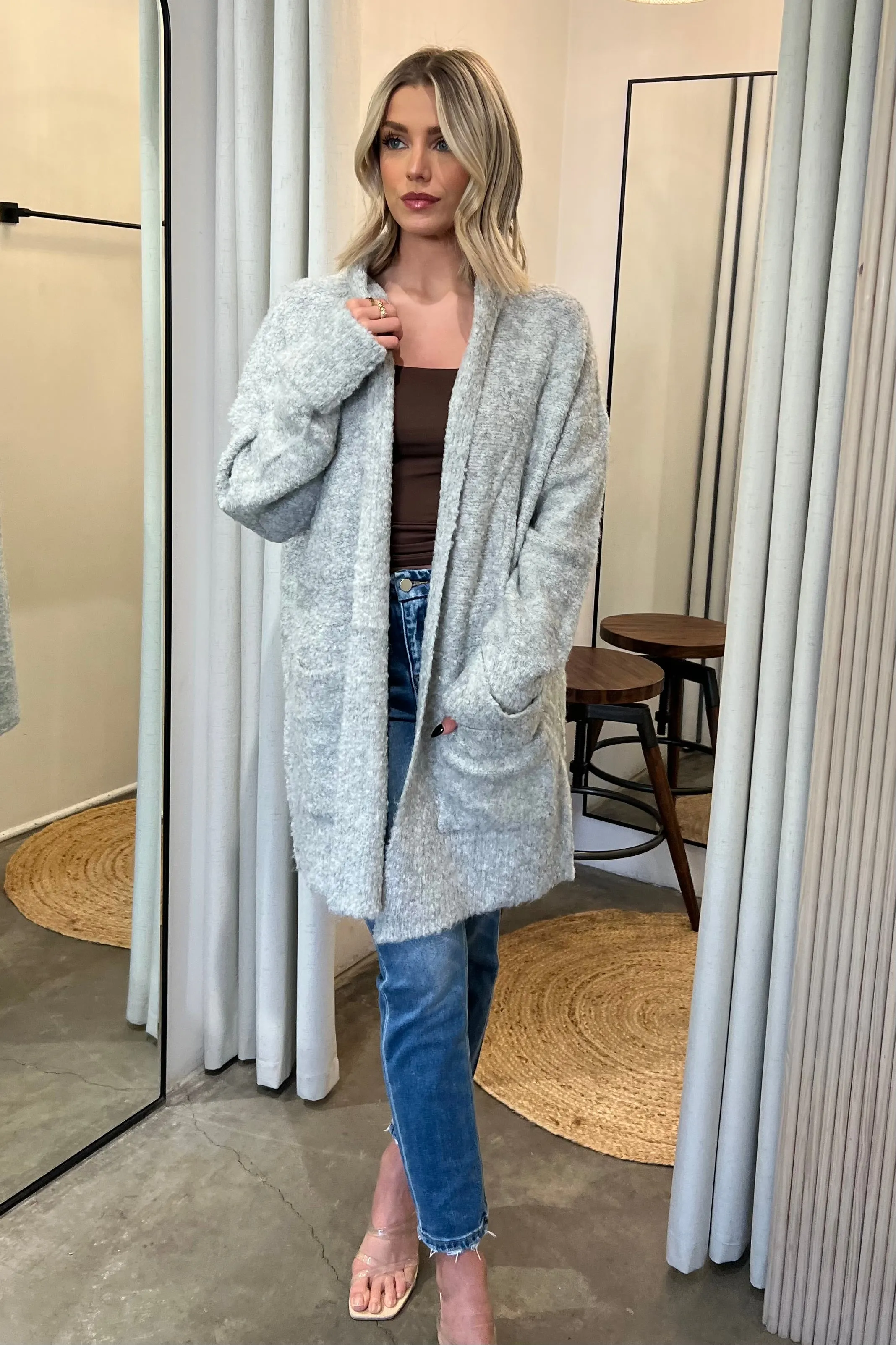 HILLTOP TEXTURE KNIT CARDIGAN