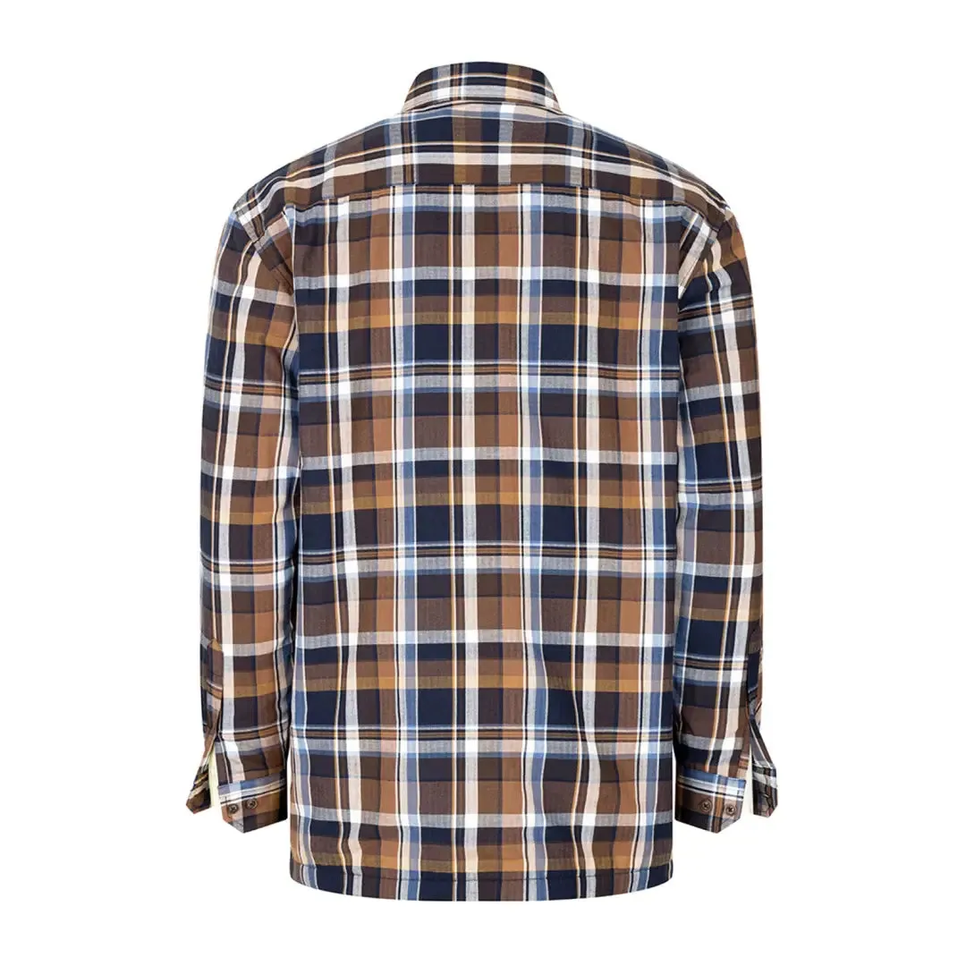 Hoggs of Fife Arran Micro Fleece Lined 100% Cotton Shirt