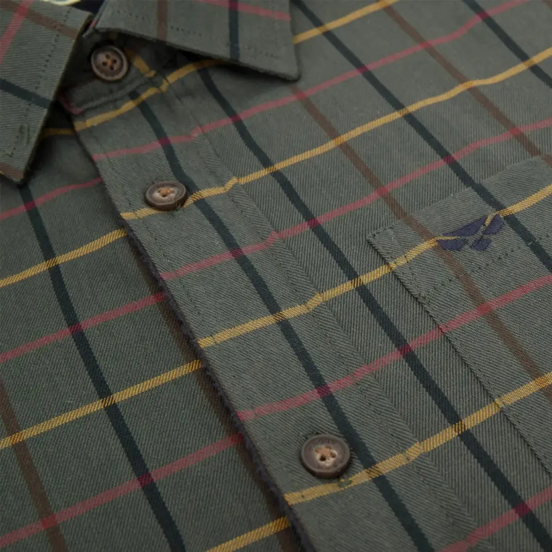 Hoggs Of Fife Beech Fleece Lined Shirt