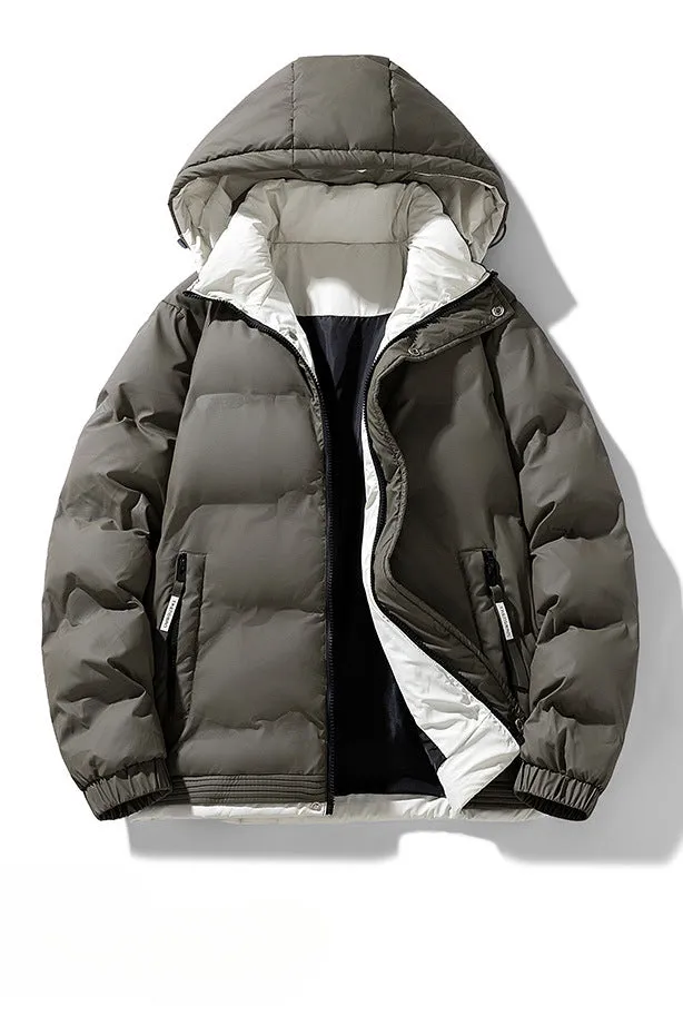 Hooded Insulated Down Jacket
