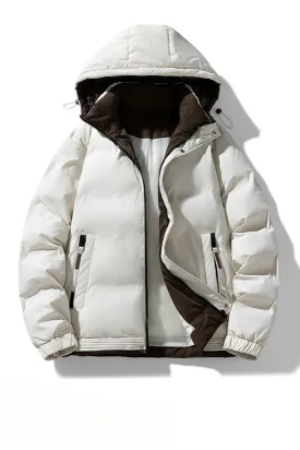 Hooded Insulated Down Jacket