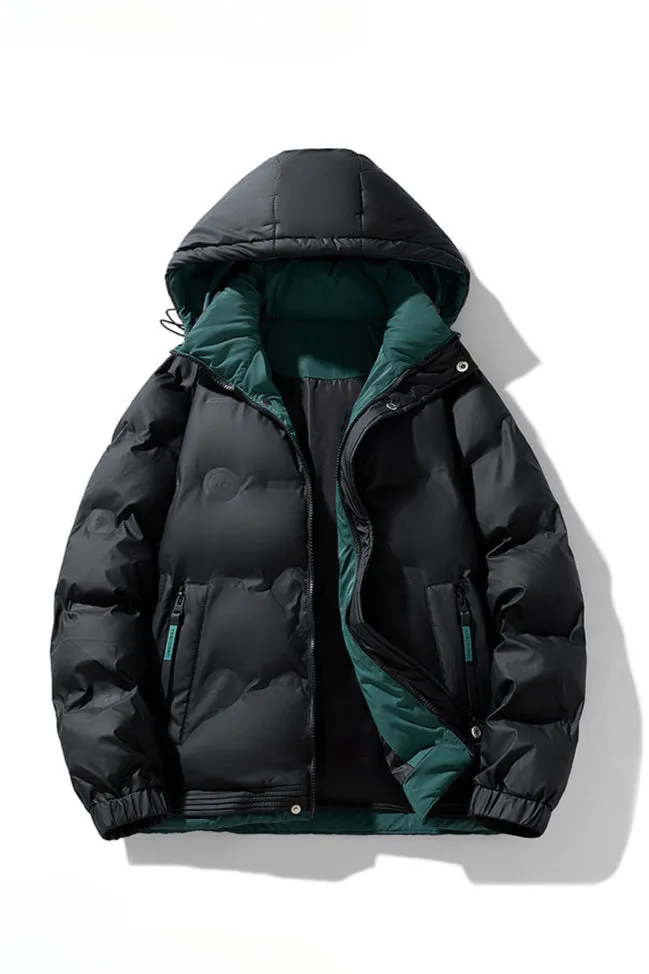 Hooded Insulated Down Jacket