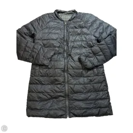 Jacket Puffer & Quilted By Athleta In Black & Green, Size: S