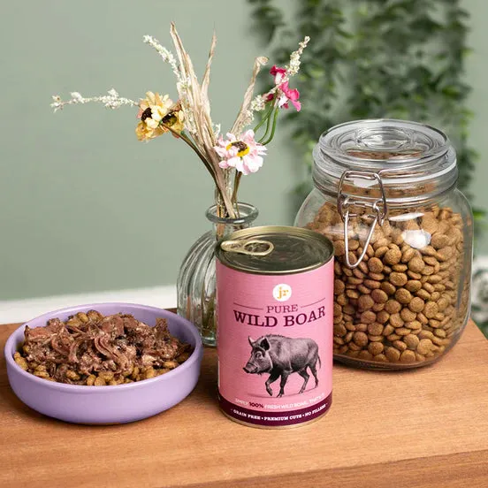 JR Pet Pure Wild Boar Topper & Mixer