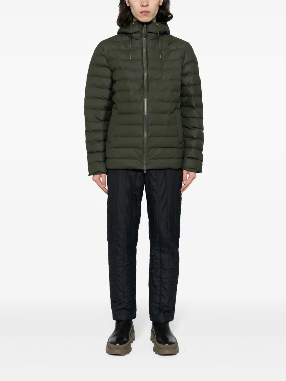 Lohka hooded puffer jacket