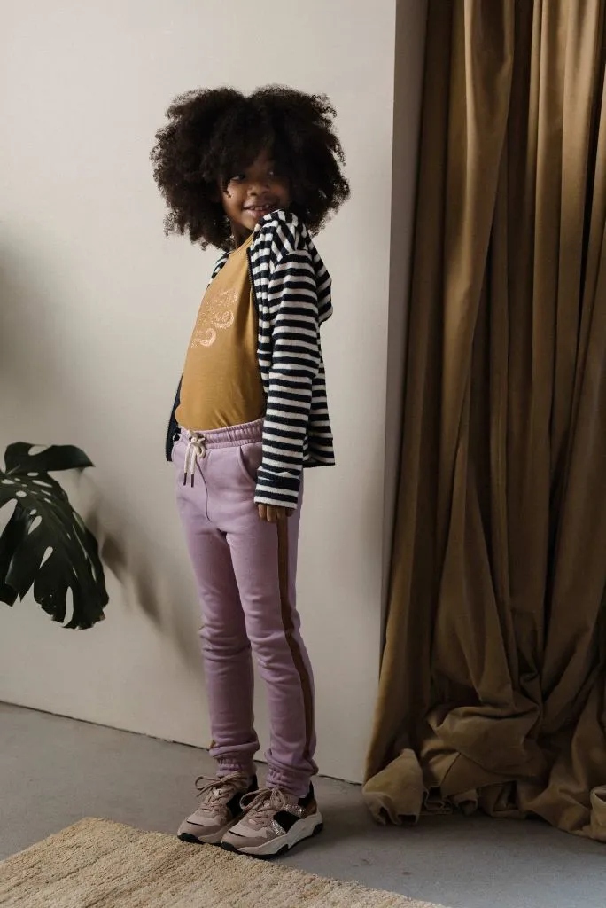 Long Sleeve Jersey Top - Camel