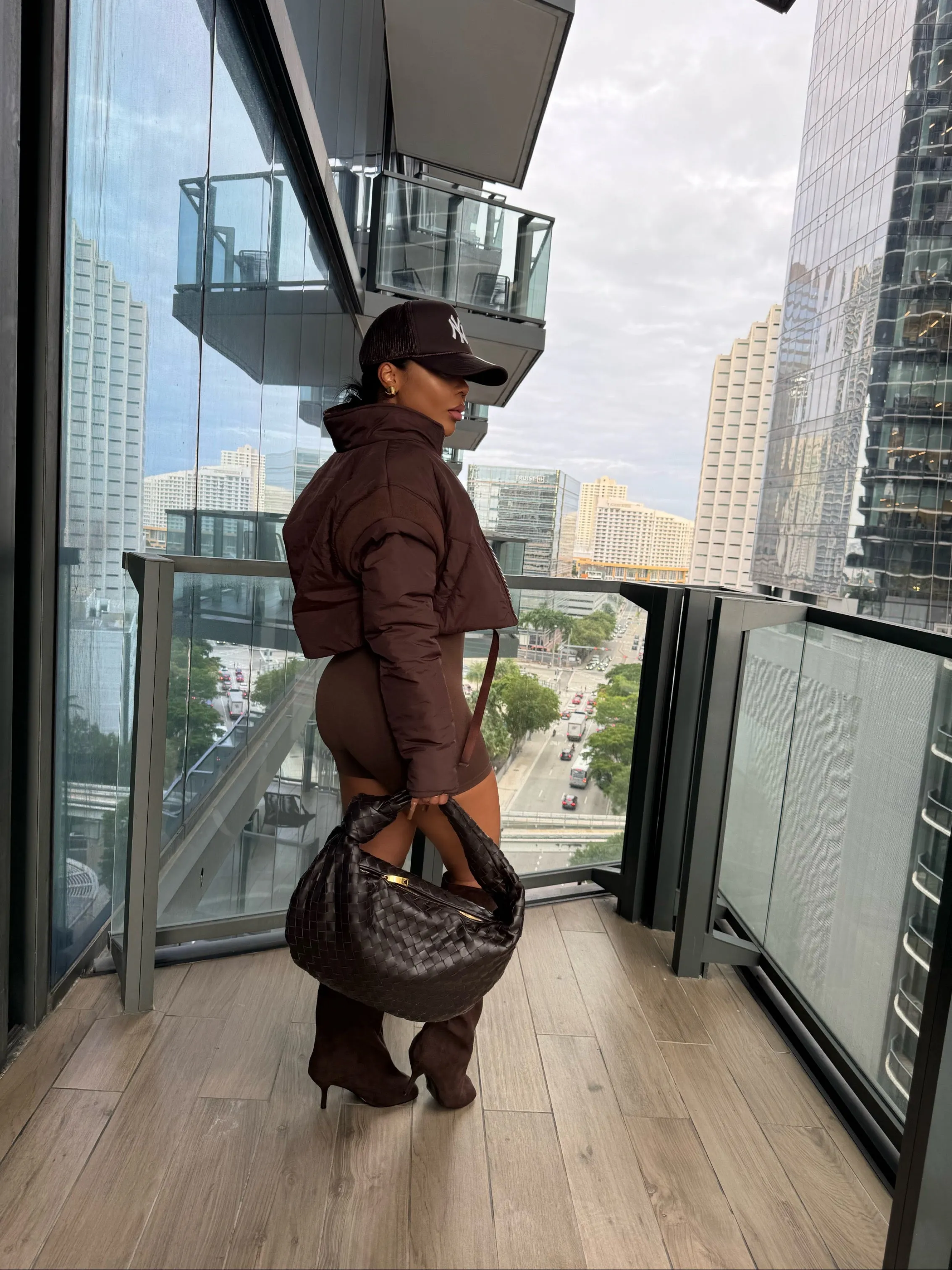 LOOK 2: ROMPER AND CROPPED JACKET