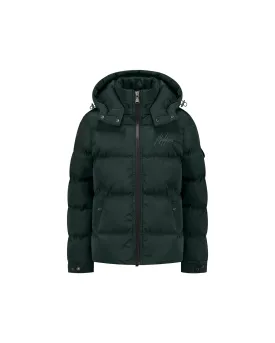 Malelions Junior Patch Puffer Jacket | Army
