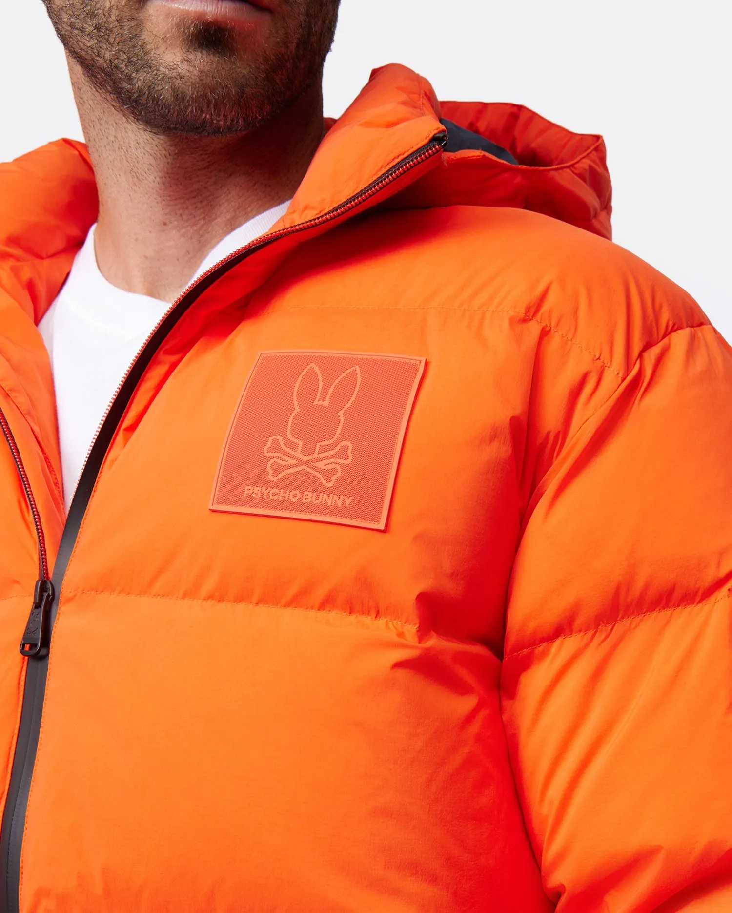 MENS ANDERSON DOWN PUFFER WITH REMOVABLE HOOD - B6N567Z1OW