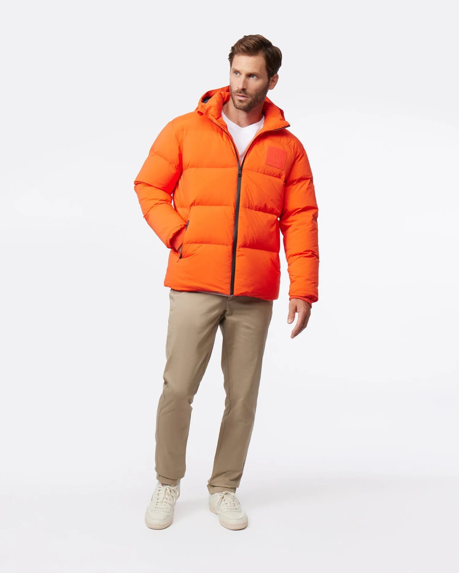 MENS ANDERSON DOWN PUFFER WITH REMOVABLE HOOD - B6N567Z1OW