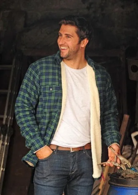 Men’s Flannel Fleece Lined Shirt | Blackwatch