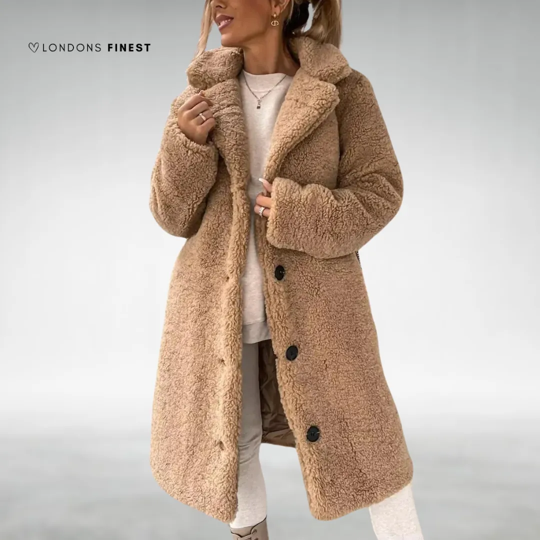Olga™ Elegant Women's Teddy Coat