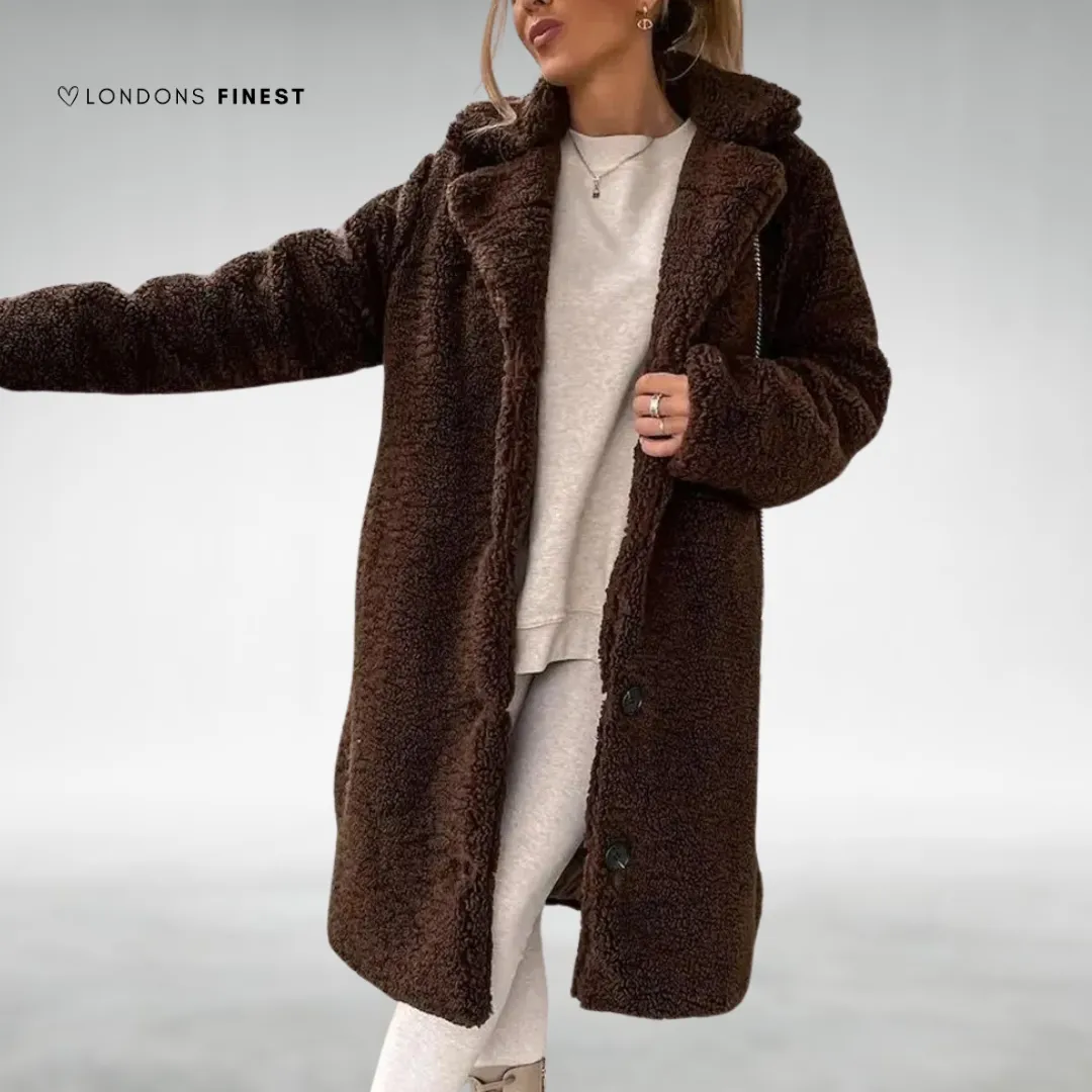 Olga™ Elegant Women's Teddy Coat