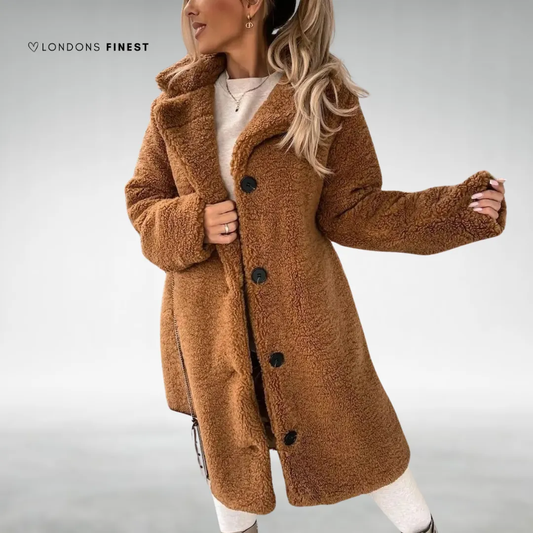 Olga™ Elegant Women's Teddy Coat