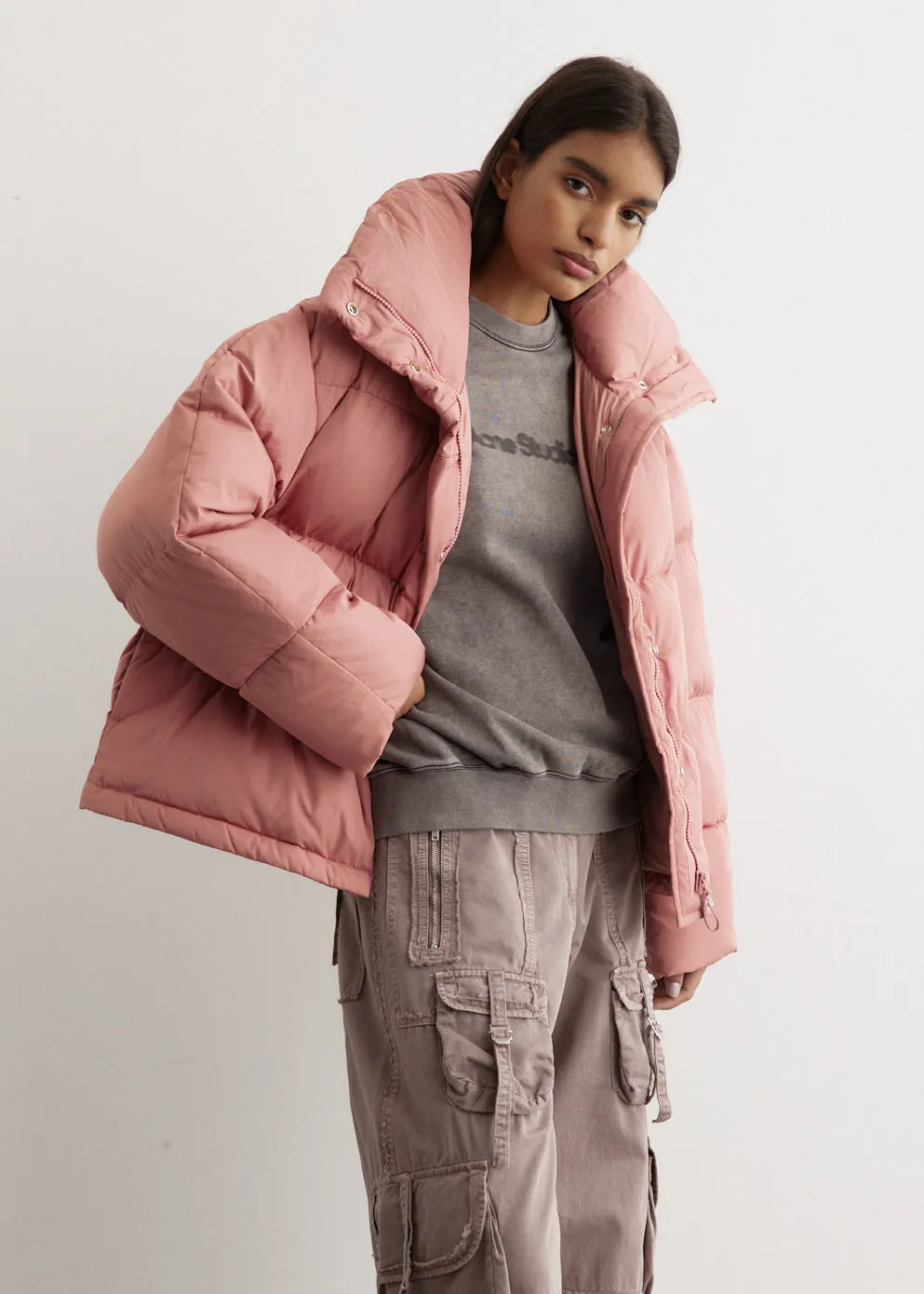 Olimera Matte Tech Puffer Jacket