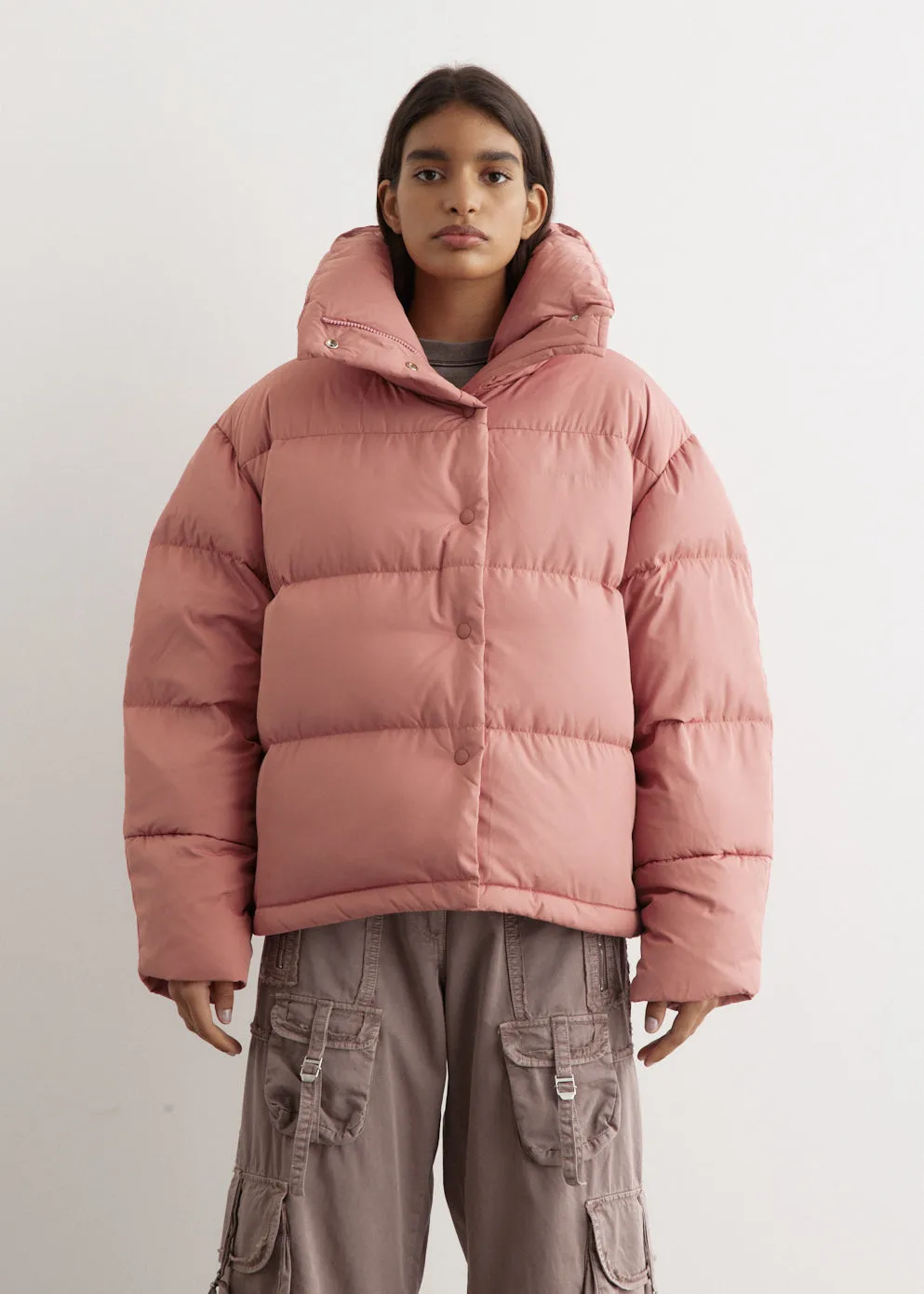 Olimera Matte Tech Puffer Jacket