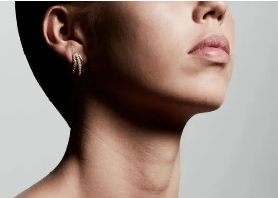Pilgrim Jewellery Cherished Earrings - Gold Plated - Crystal