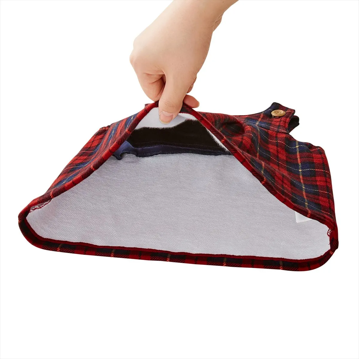 Plaid Jumper Dress