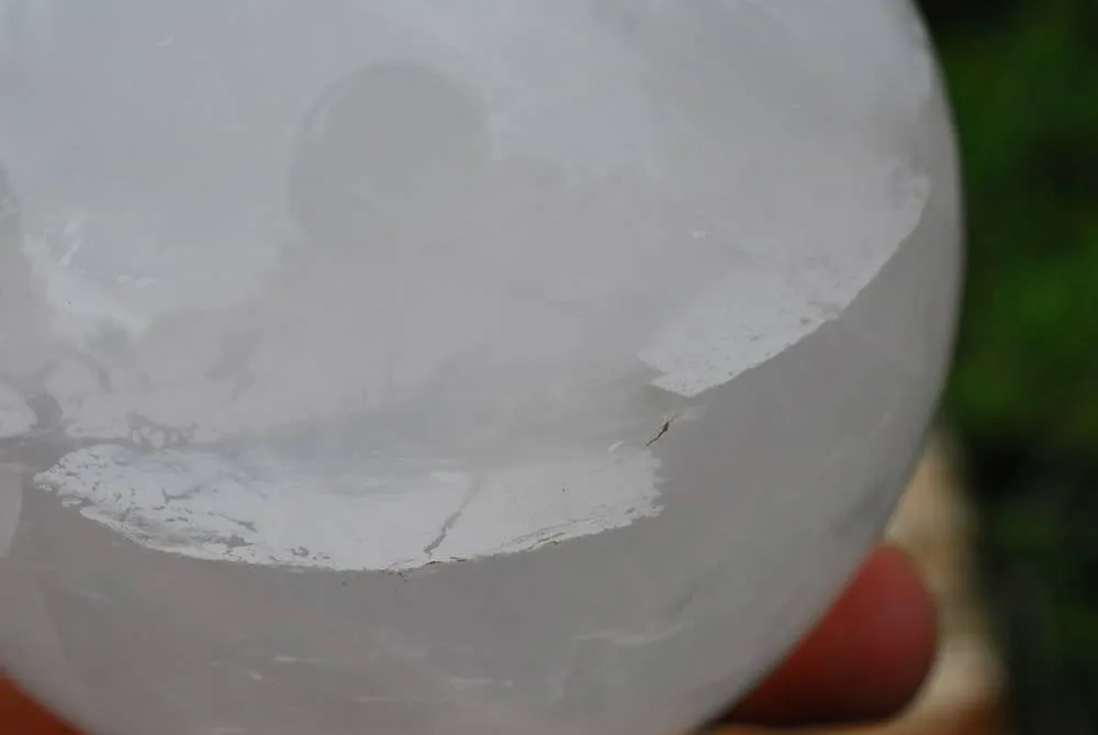 Polished Girasol Quartz Sphere x 1 From Madagascar