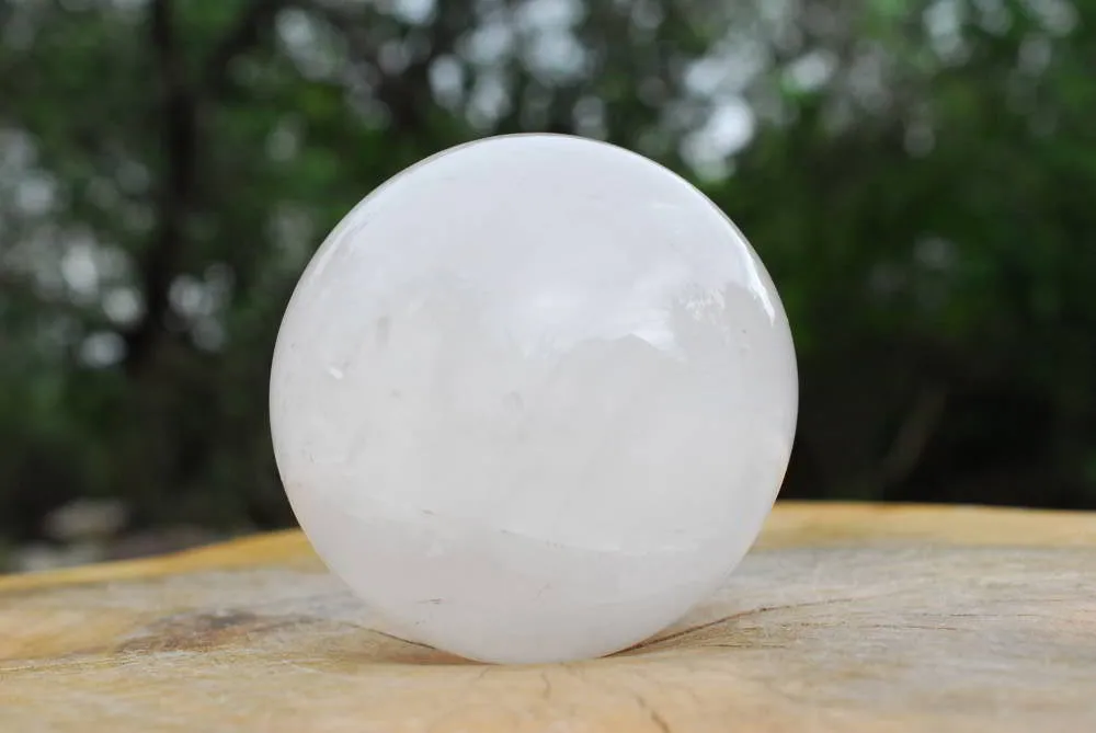 Polished Girasol Quartz Sphere x 1 From Madagascar