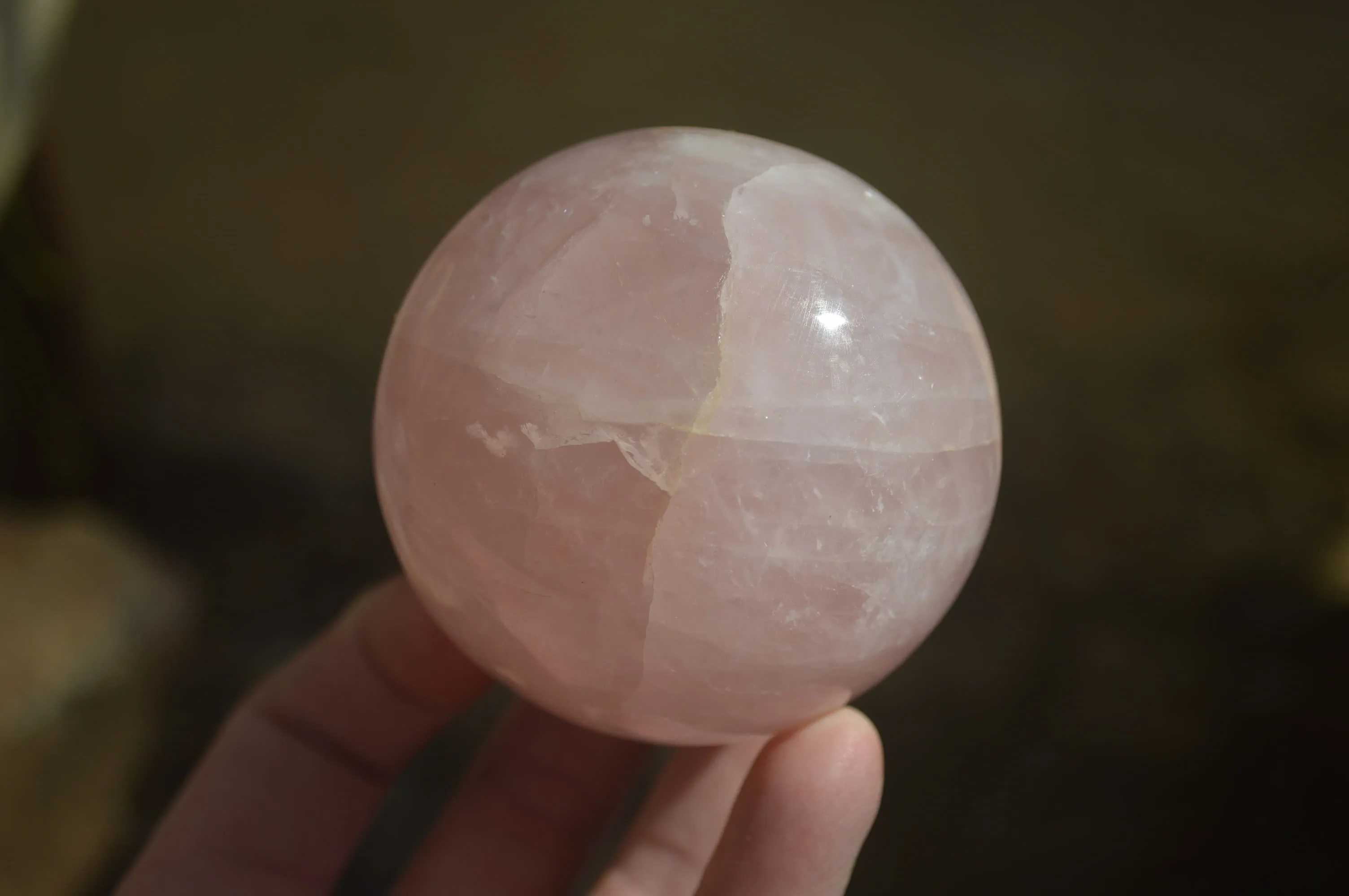 Polished Pink Rose Quartz Spheres x 4 From Ambatondrazaka, Madagascar