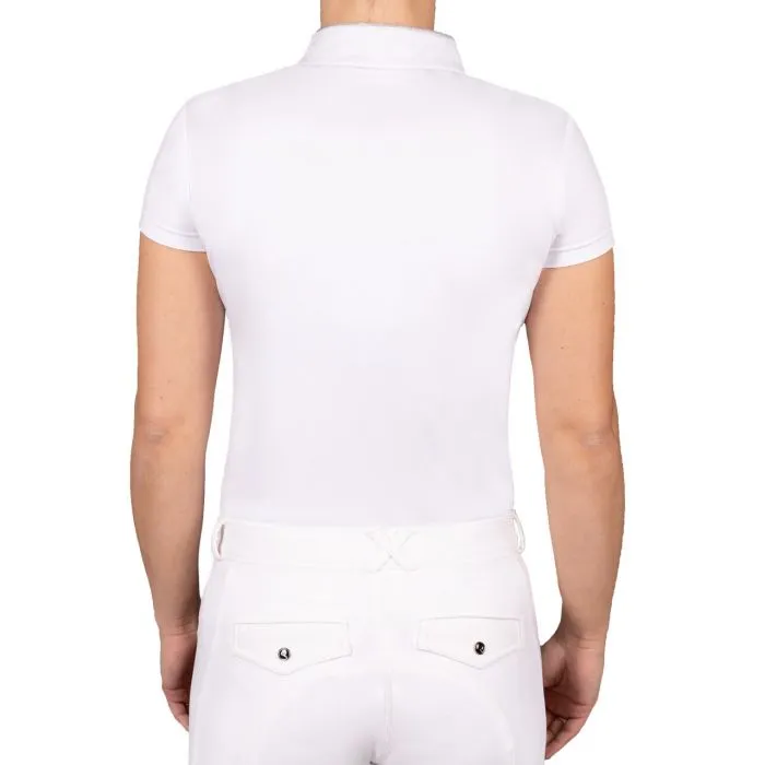 QHP Junior Zayla Competition Shirt White