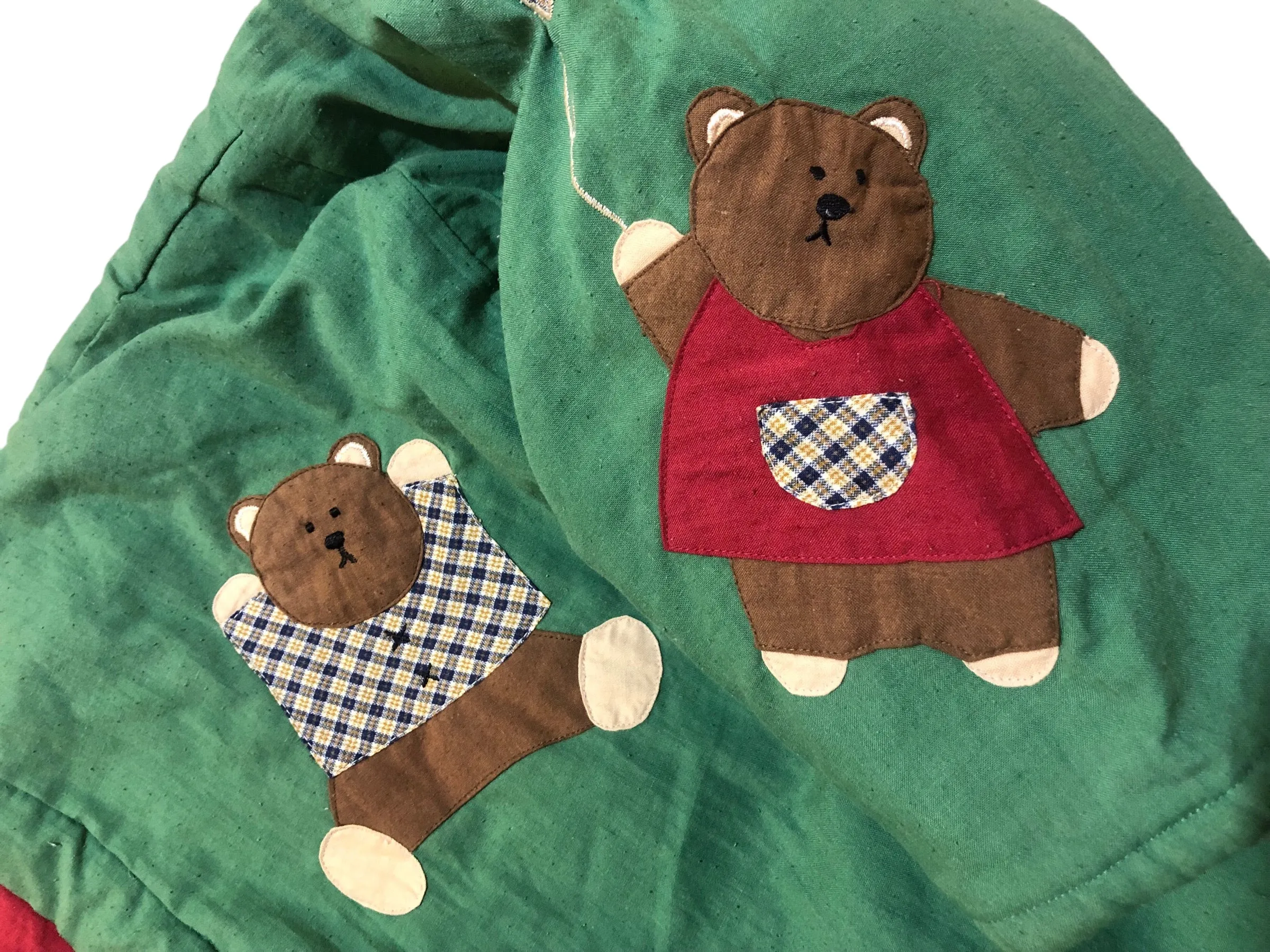 Rare Vintage Embellished Teddy Hanten