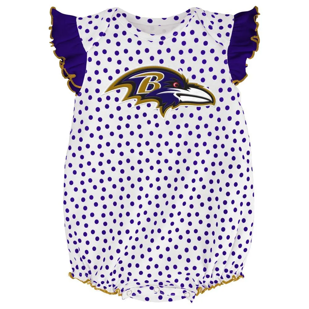 Ravens Baby Girl Dotty Duo