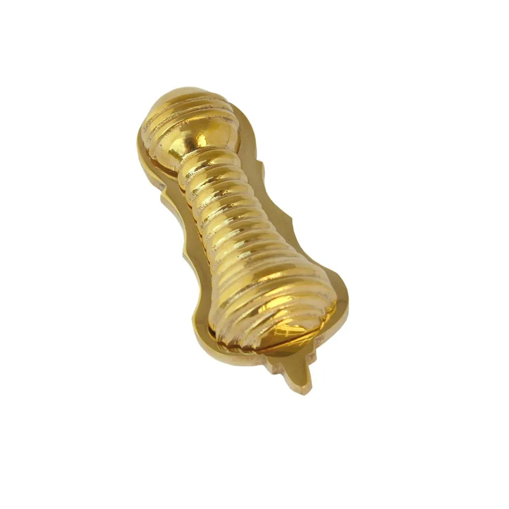 Reeded Beehive Covered Keyhole Escutcheon