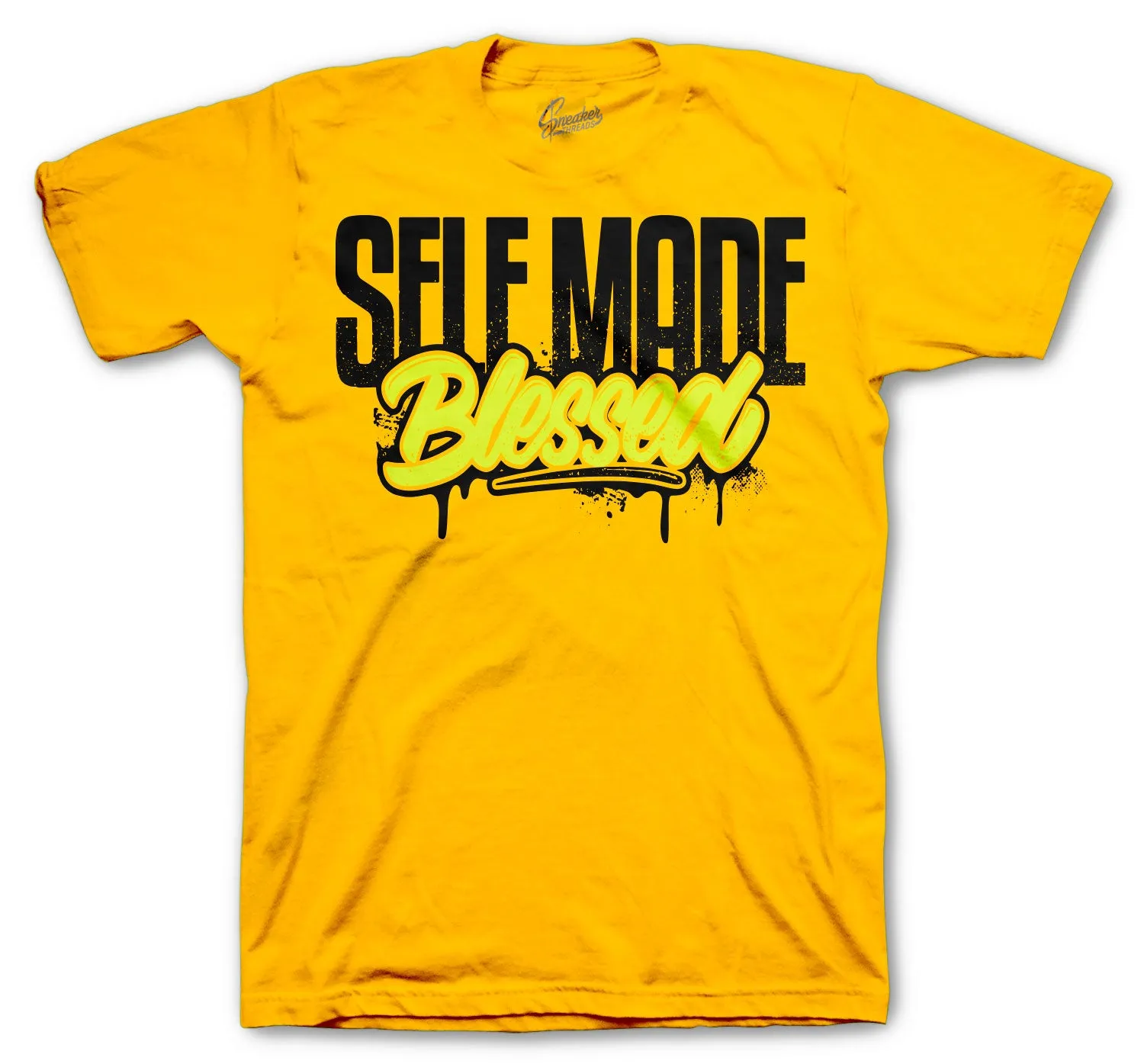 Retro 1 Volt Gold Self Made Shirt