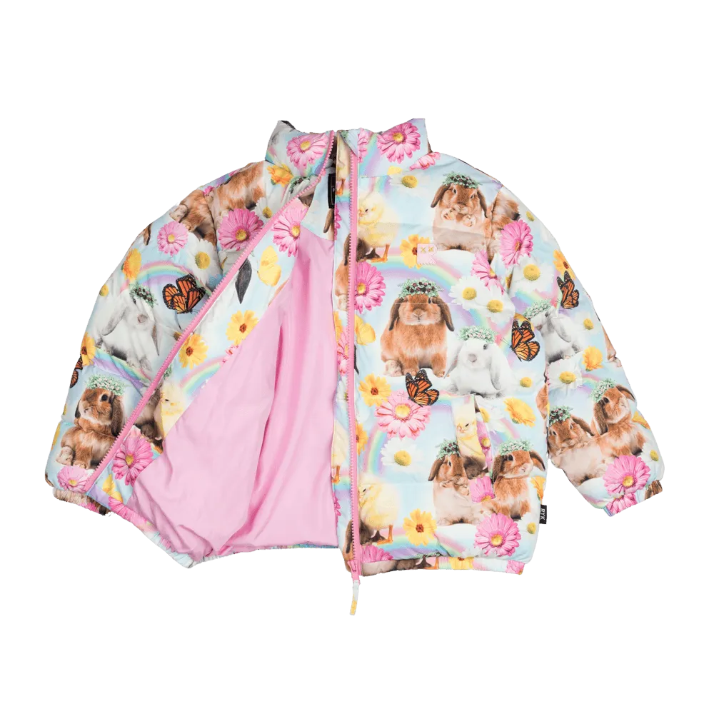 Rock Your Baby Easter Parade Puff Padded Jacket With Lining